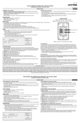 Leviton Omni-Bus Instrucciones De Instalación Y Guía Del Usuario