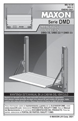 Maxon DMD-18 Manual De Operación