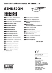 IKEA 604.756.70 Manual De Instrucciones