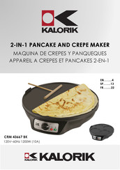 Kalorik CRM 43667 BK Manual Del Usuario