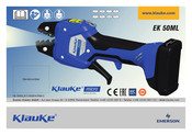 Emerson Klauke EK 50ML Manual Del Usuario