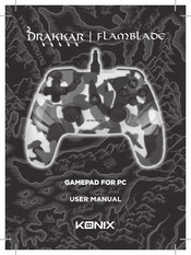 Konix DRAKKAR FLAMBLADE Manual Del Usario