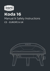 Ooni Koda 16 Manual & Instrucciones De Seguridad