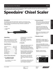 Speedaire 3AAJ1 Instrucciones De Operación