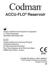 Codman ACCU-FLO Manual Del Usuario