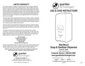 Guardian Technologies SD495 Instrucciones De Uso Y Cuidado