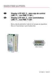 Riello LCD AZL 2 Serie Instrucciones De Instalación, Uso Y Mantenimiento