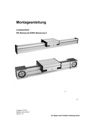 RK Rose+Krieger MonoLine R Instrucciones De Montaje