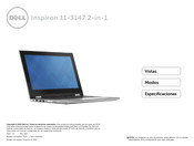 Dell Inspiron 11-3147 Guía De Especificaciones