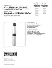 Master Pumps 123328 Manual Del Usuario