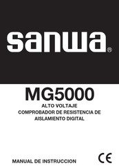 Sanwa MG5000 Manual De Instruccion