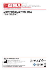 Gima VITAL SIGN PRO-SNET Manual De Usuario