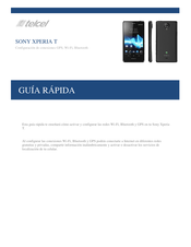Sony Xperia T Guía Rápida