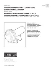 Master 123340 Manual Del Usuario