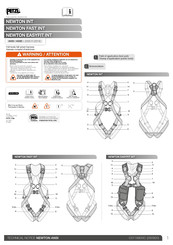 Petzl NEWTON EASYFIT INT Manual Del Usuario