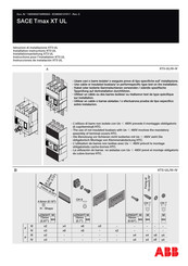 Abb SACE Tmax XT UL Instrucciones De Instalación