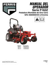 Ferris F160Z Serie Manual Del Operador