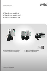 Wilo Stratos GIGA Serie Instrucciones De Instalación Y Funcionamiento