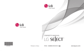 LG SELECT MMBB0392501 Manual Del Propietário