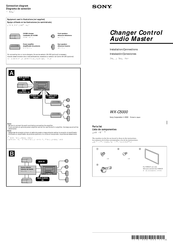Sony WX-C5000 Instalación / Conexiones