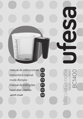 UFESA BC1400 Manual De Instrucciones