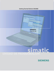 Siemens SIMATIC Field PG M Guía De Inicio