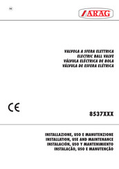 ARAG 8537 Serie Instalación Uso Y Mantenimiento