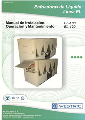 WESTRIC EL-120 Manual De Instalación, Operación Y Mantenimiento