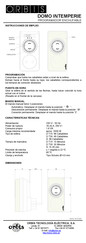 Orbis DOMO INTEMPERIE Instrucciones De Empleo