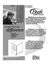 Bush Business Furniture WC64353SU Manual De Instrucciones