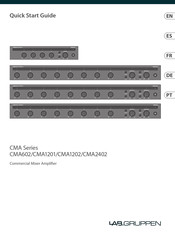 Lab.gruppen CMA1202 Guía De Inicio Rápida