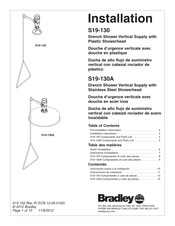 Bradley S19-130 Manual De Instalación