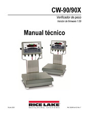 Rice Lake CW-90X Manual Tecnico