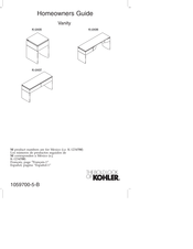 Kohler Vanity K-2437 Manual De Instrucciones