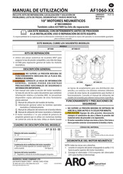 Ingersoll Rand ARO AF1060 Serie Manual De Utilización