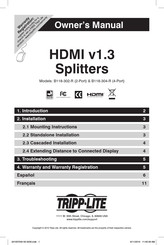 Tripp-Lite B118-302-R Manual Del Propietário