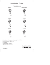 Kohler K-16163 Manual De Instrucciones