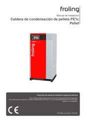 Fröling PE1c Pellet Manual De Instalación