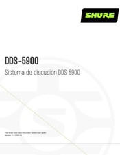 Shure DDS 5900 Manual Del Usuario