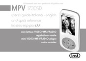 Trevi MPV 1730SD Manual De Instrucciones