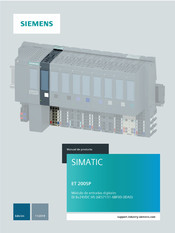 Siemens SIMATIC ET 200SP Manual De Producto