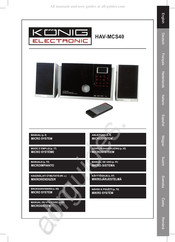 König Electronic HAV-MCS40 Manual De Uso