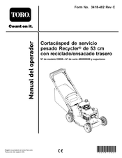 Toro 22280 400000000 Manual Del Operador