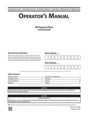 MTD 19A70063OEM Manual Del Operador