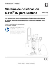 Graco E-Flo iQ Instalación - Piezas