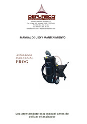 DEPURECO FROG Manual De Uso Y Mantenimento