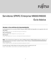 Fujitsu SPARC Enterprise M9000 Guía Básica