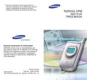 Samsung SGH-S100 Manual Del Usuario