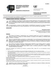 UE Excela 1GSWLL Instrucciones De Instalación Y Mantenimiento