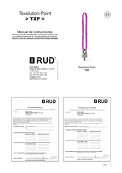 RUD Texolution-Point TXP Manual De Instrucciones